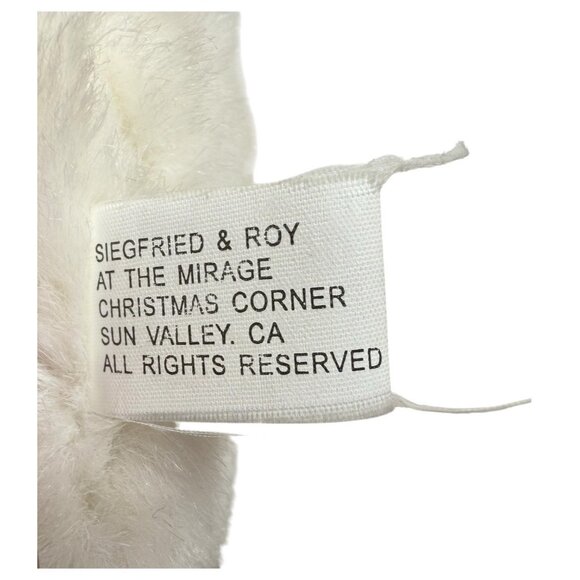 Siegfried & Roy At The Mirage White Tiger Cub Plush Vegas Stuffed Animal Toy - Picture 9 of 9